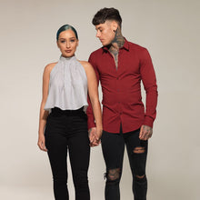 Load image into Gallery viewer, Father Sons Super Slim Stretch Classic Oxblood Red - FS141