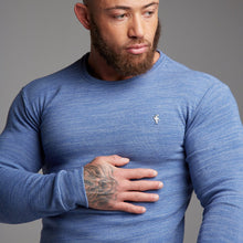 Load image into Gallery viewer, Father Sons Classic Blue Super Slim Jumper - FSH222