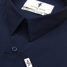Load image into Gallery viewer, Father Sons Super Slim Stretch Classic Navy - FS143