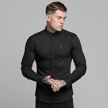 Load image into Gallery viewer, Father Sons Super Slim Ultra Stretch Classic Black (Khaki Embroidery) - FS480