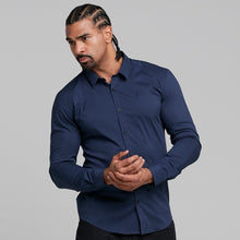 Load image into Gallery viewer, Father Sons Super Slim Stretch Classic Navy - FS143