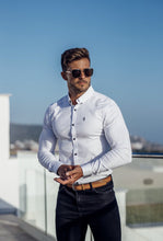 Load image into Gallery viewer, Father Sons Super Slim Stretch Classic Oxford White - FS300