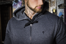 Load image into Gallery viewer, Father Sons Classic Dark Grey Hoodie - FSH095
