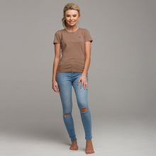 Load image into Gallery viewer, TEGAN TAUPE TEE -CT048
