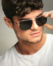 Load image into Gallery viewer, Father Sons Black and Silver Sunglasses - FSH212
