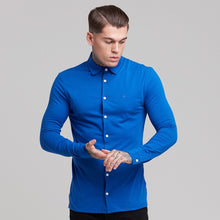 Load image into Gallery viewer, Father Sons Super Slim Royal Blue Jersey - FSH02
